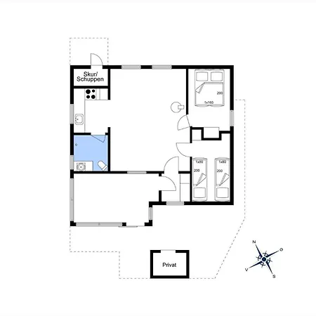 682-thisted-klitrosevej-66 بيت للعطل *